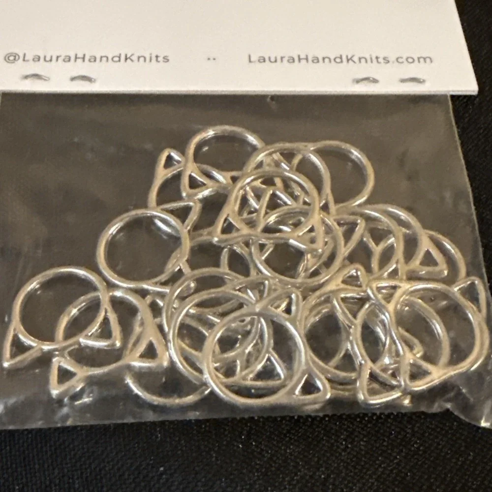 Laura Hand Knits Premium Stitch Markers NIB